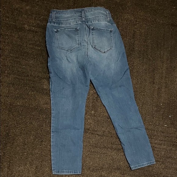 Rue21 High Rise Blue Women's Jeans - Picture 2 of 5